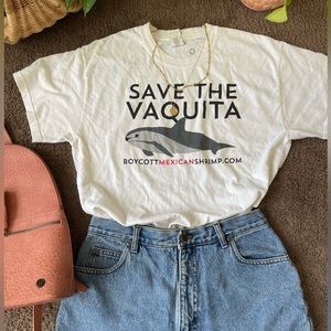 Vintage Save the Vaquita T Shirt